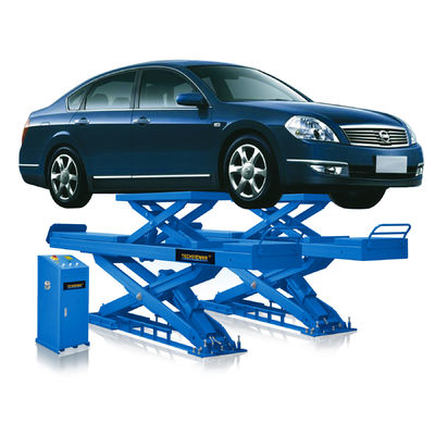 качество  Hydraulic 3.5 Ton Garage Car Scissor Lift 1800mm Double Level Scissor Alignment Lift завод